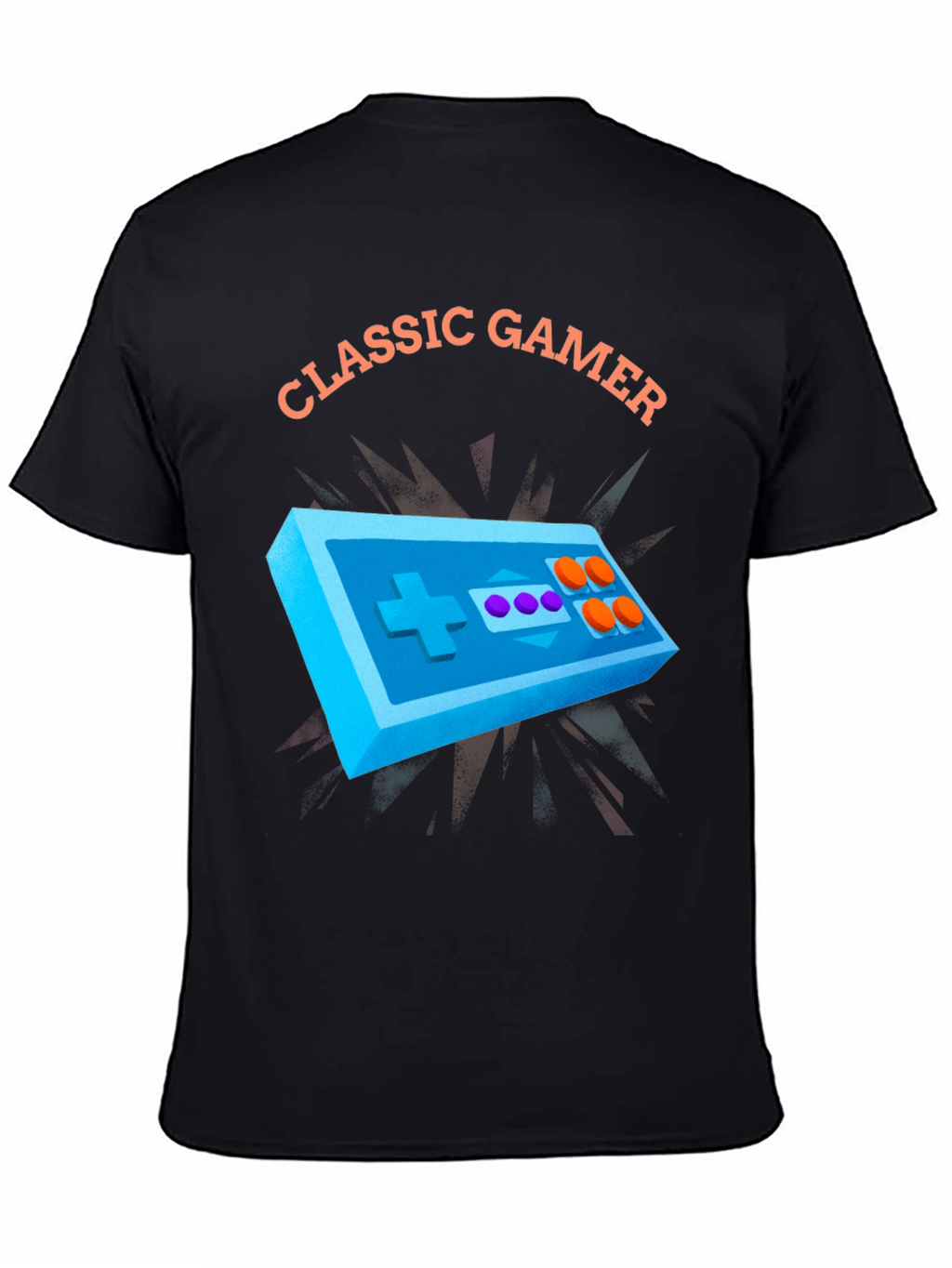 Classic Gamer T-Shirt - Retro Gaming Style