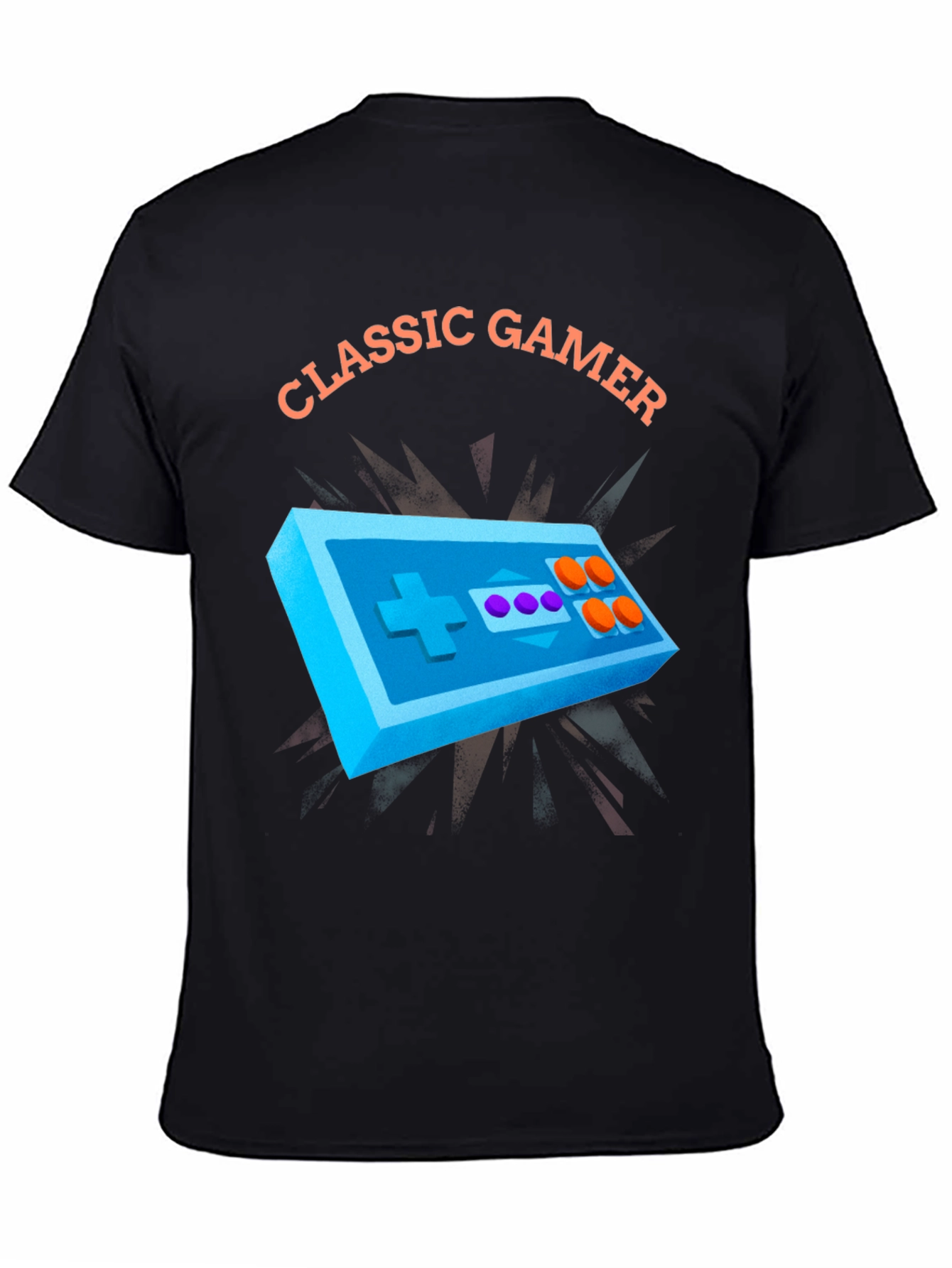 Classic Gamer T-Shirt - Retro Gaming Style