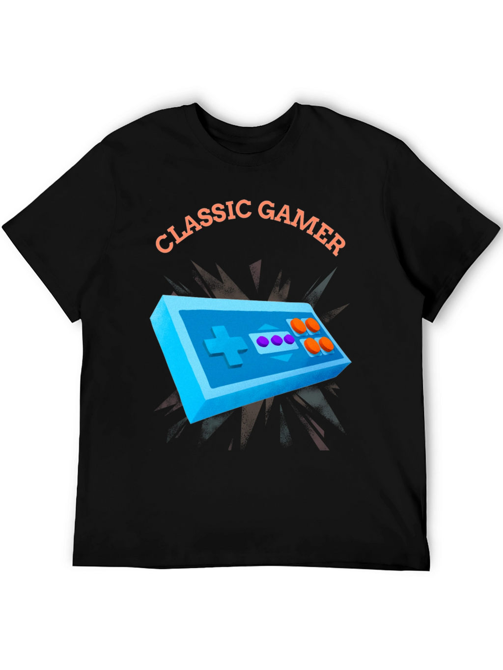 Classic Gamer T-Shirt - Retro Gaming Style