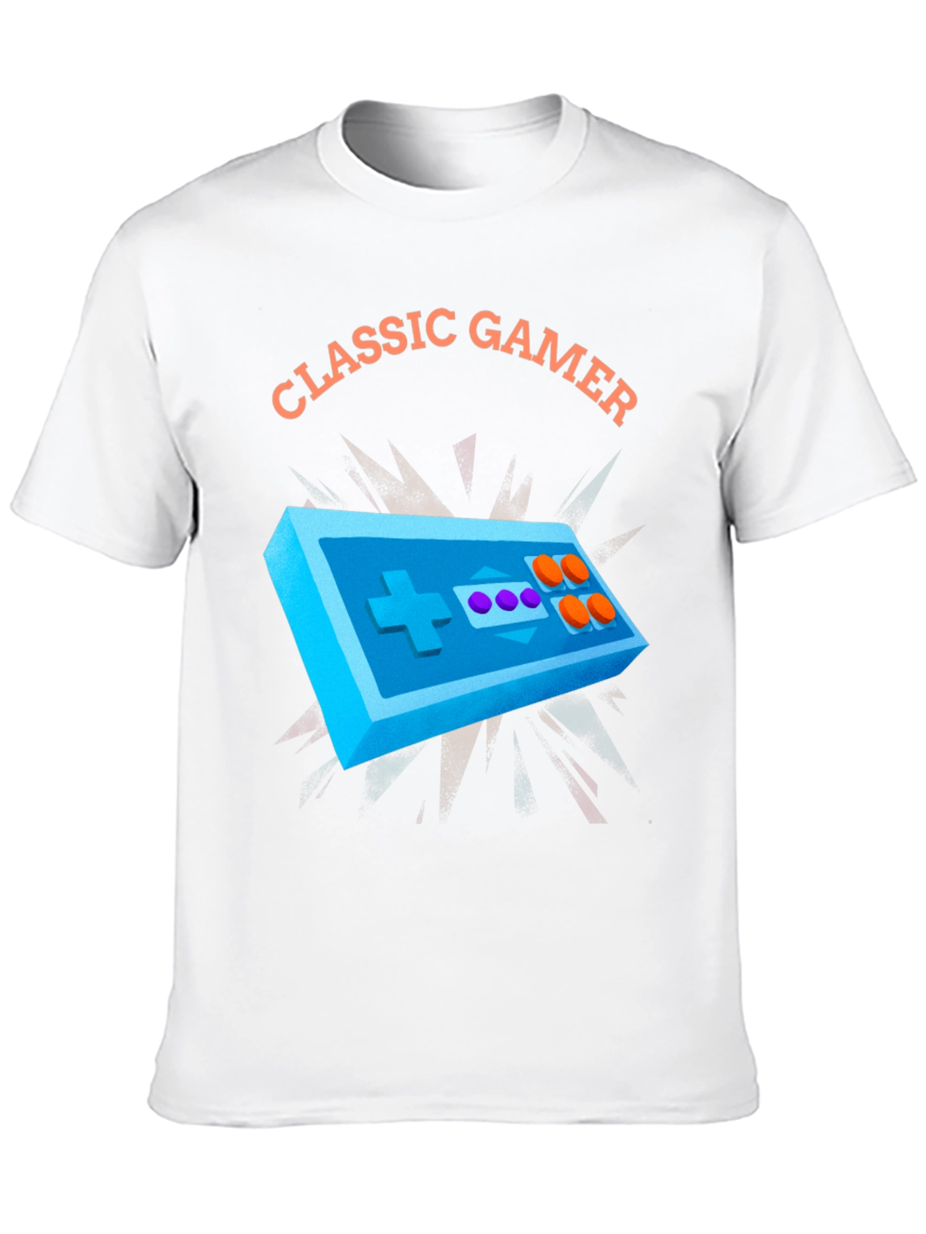 Classic Gamer T-Shirt - Retro Gaming Style