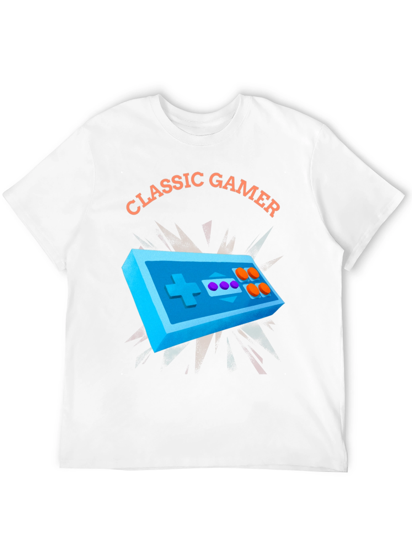 Classic Gamer T-Shirt - Retro Gaming Style