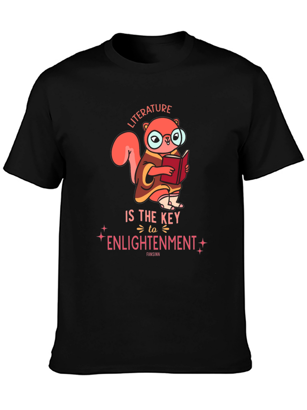 Literature is the Key to Enlightenment T-Shirt