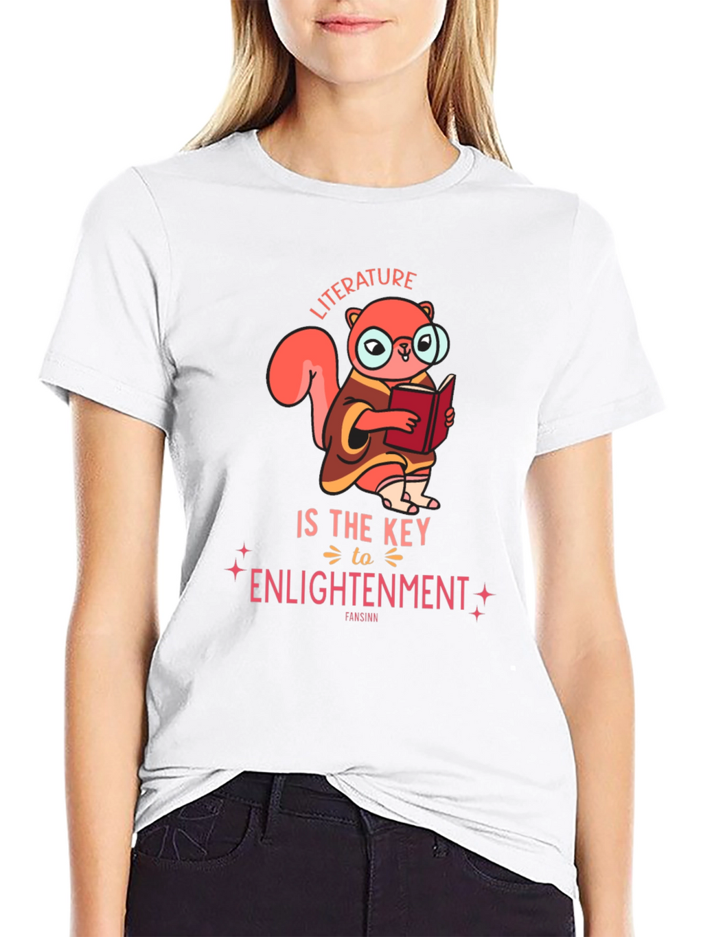Literature is the Key to Enlightenment T-Shirt