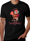 Literature is the Key to Enlightenment T-Shirt