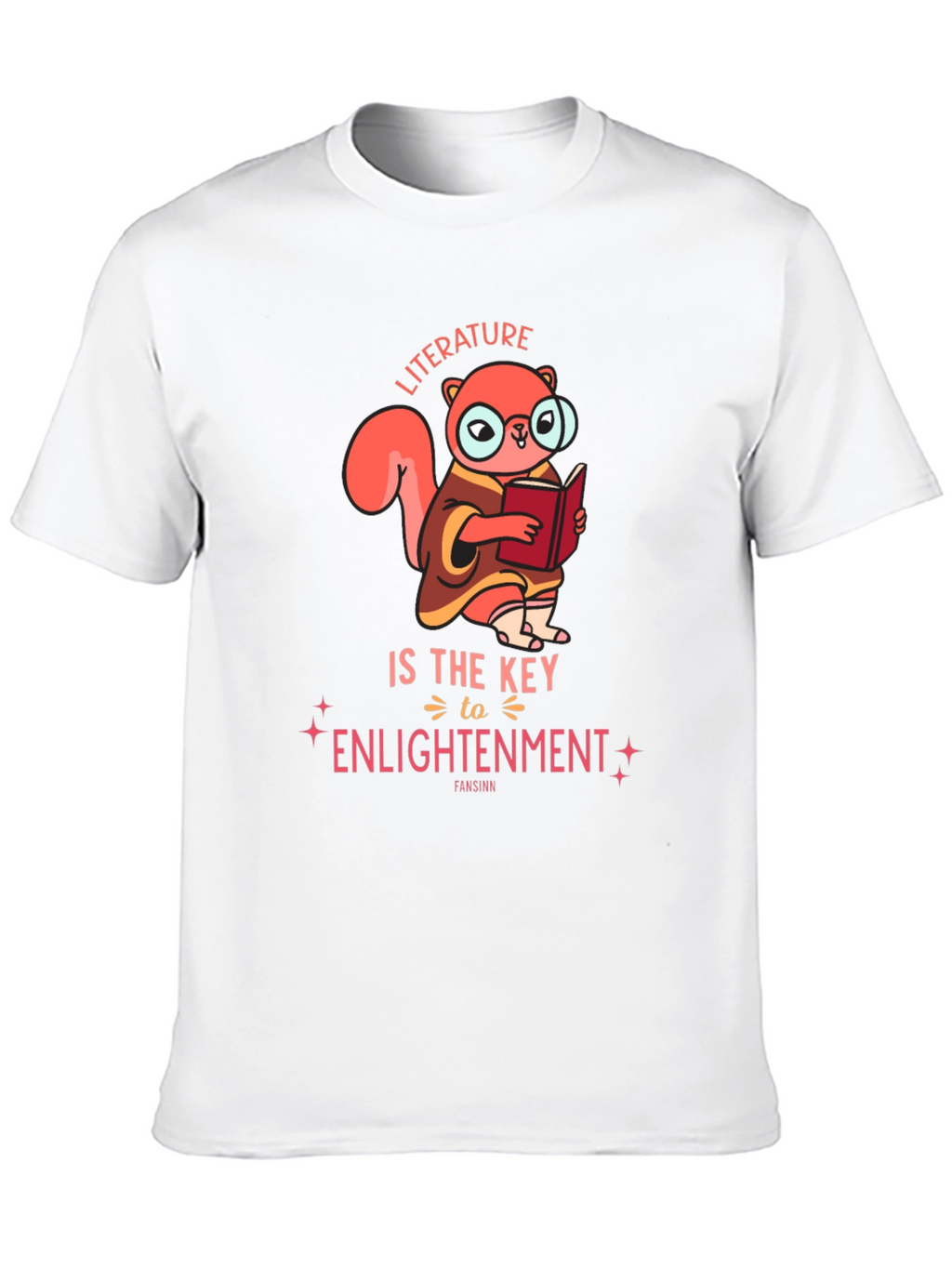 Literature is the Key to Enlightenment T-Shirt