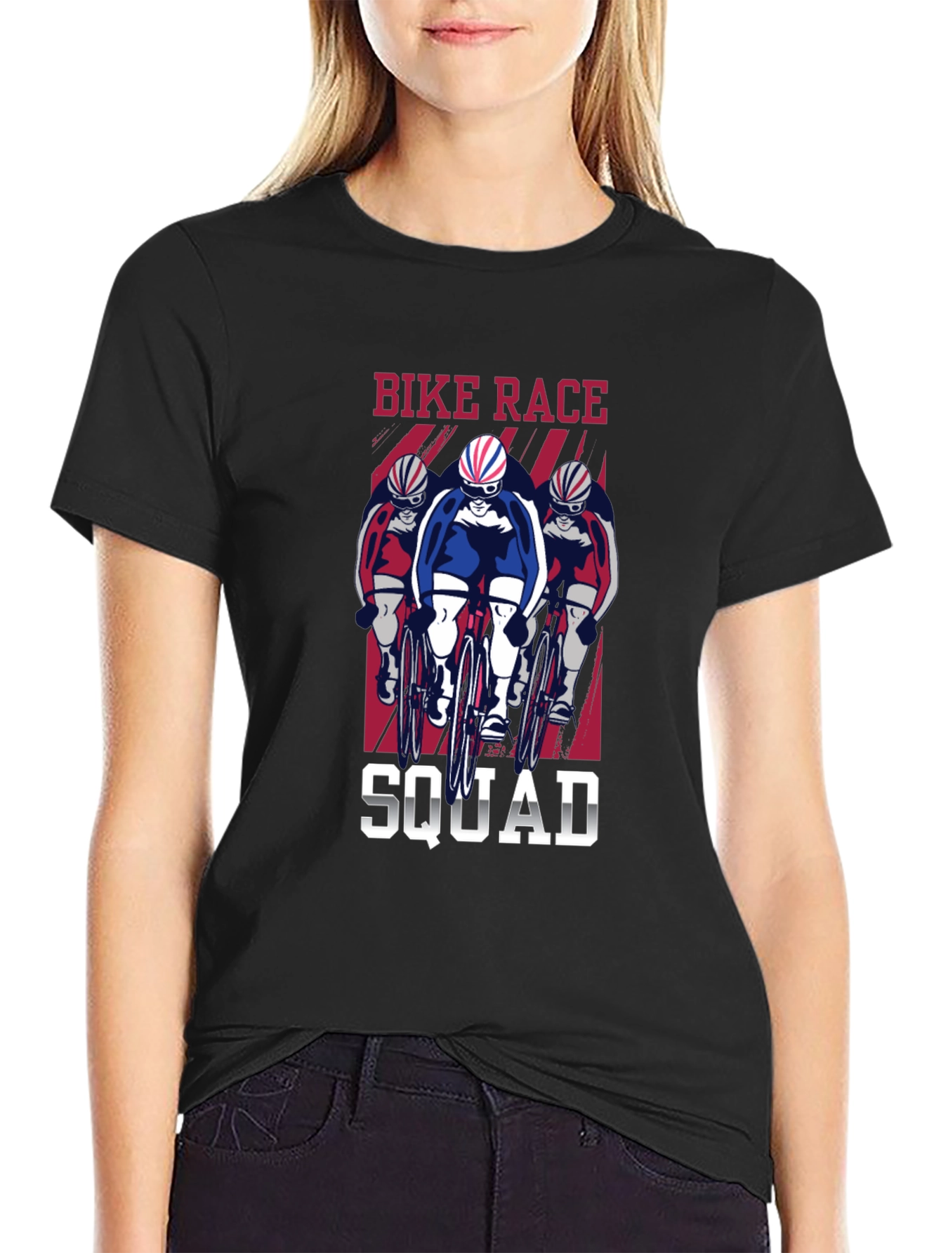 Bike Race Squad T-Shirt - Cycling Enthusiast Tee
