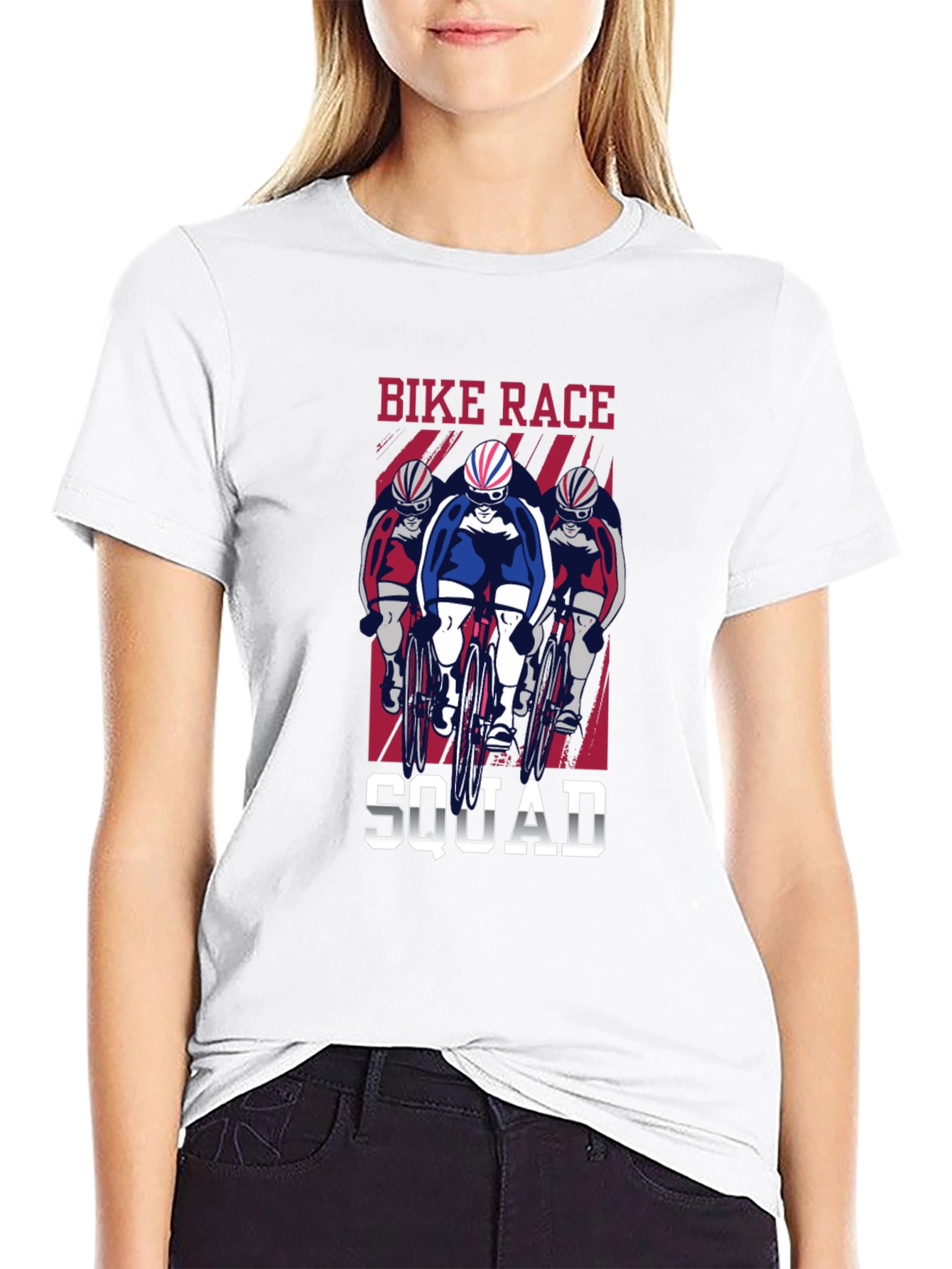 Bike Race Squad T-Shirt - Cycling Enthusiast Tee