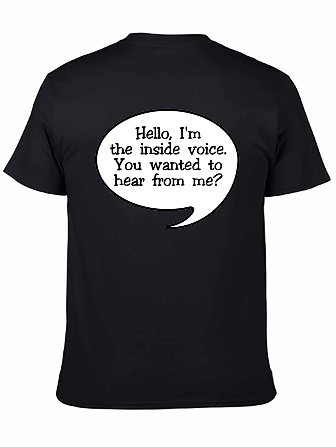 Inside Voice T-Shirt - Funny Novelty Tee