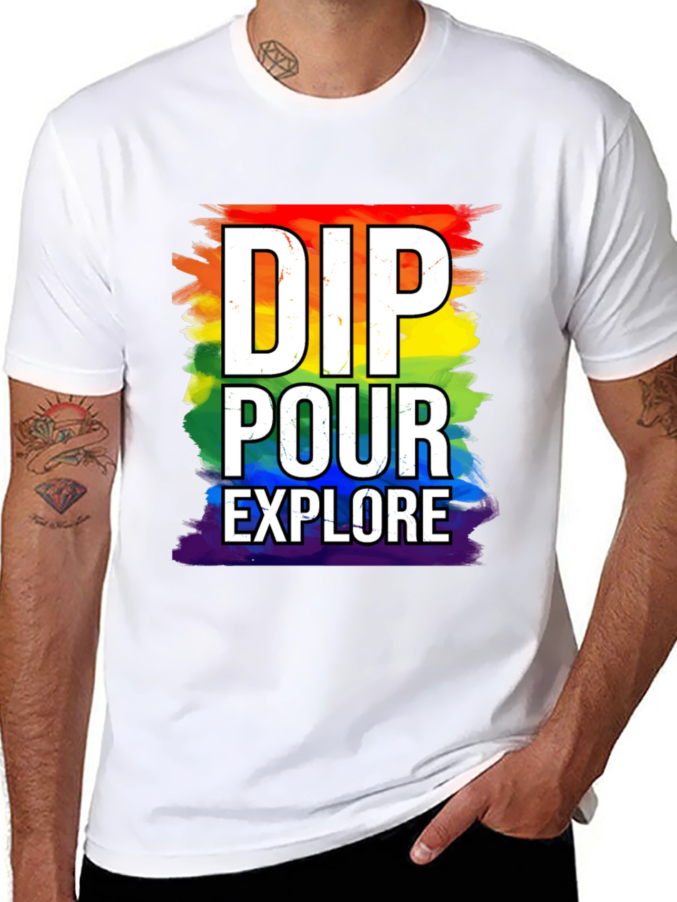 Dip Pour Explore Pride T-Shirt