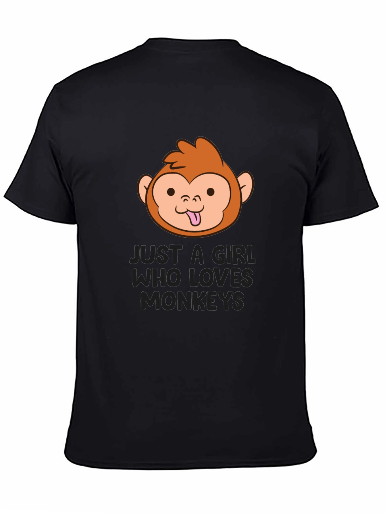 Just a Girl Who Loves Monkeys T-Shirt