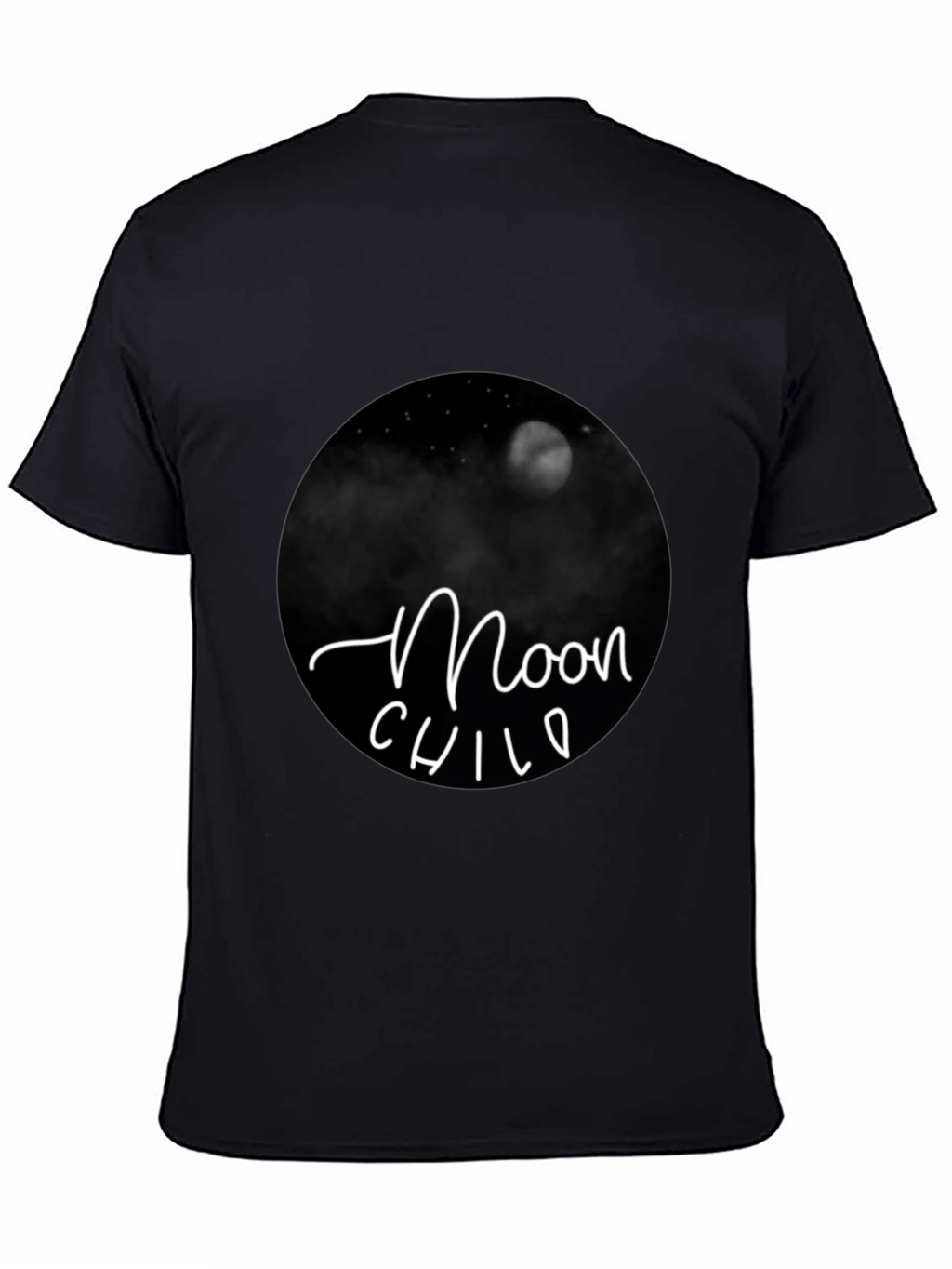Moon Child Graphic Tee - Black T-Shirt