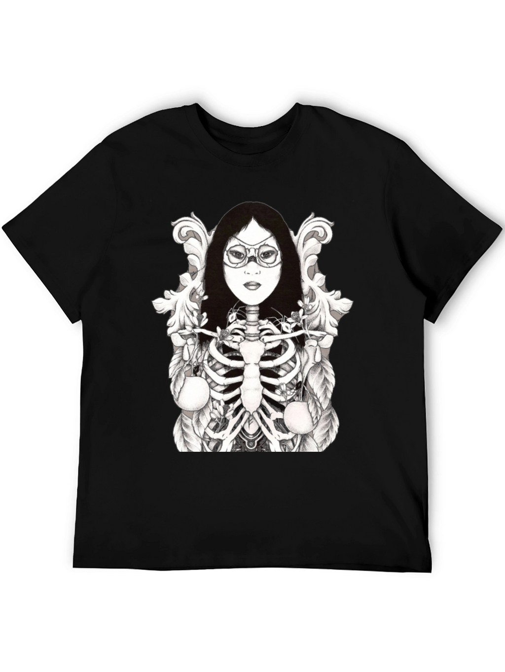 Skeleton Girl T-Shirt - Unique Graphic Tee
