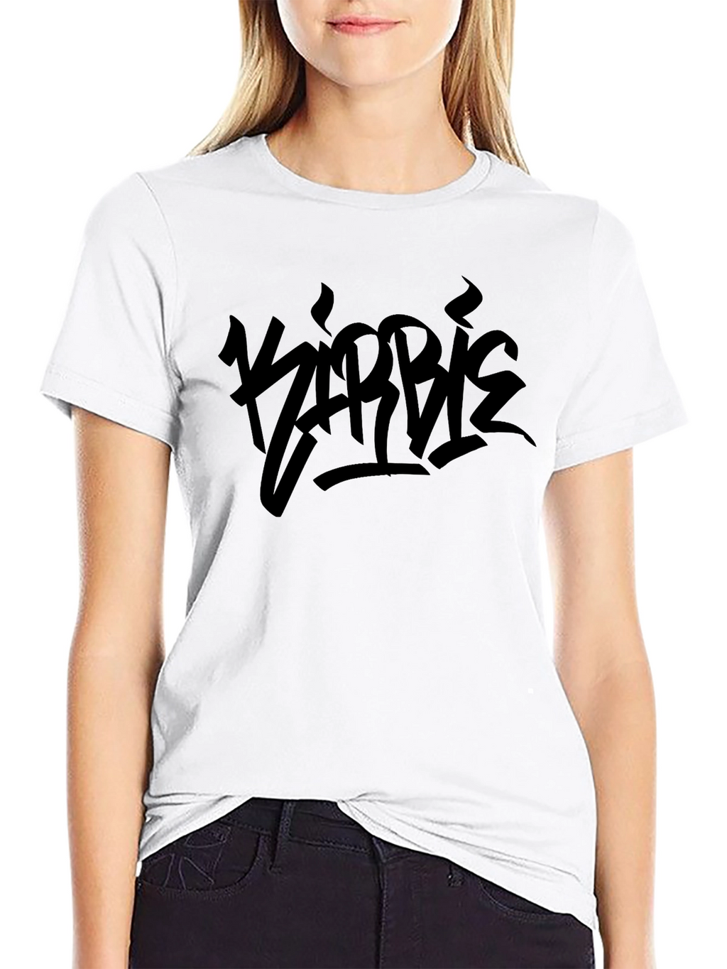 Edgy Black Graphic Tee - Street Style