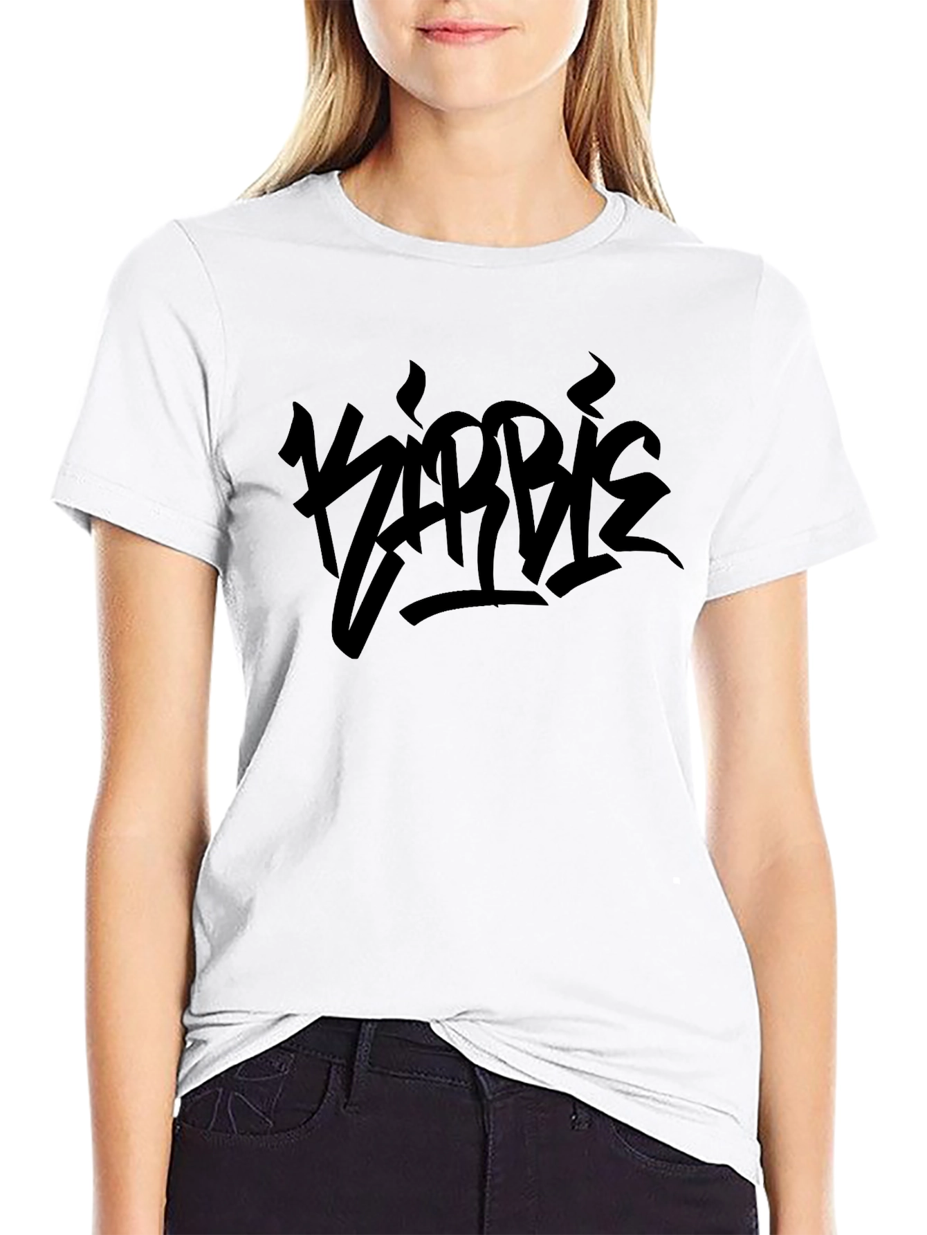 Edgy Black Graphic Tee - Street Style