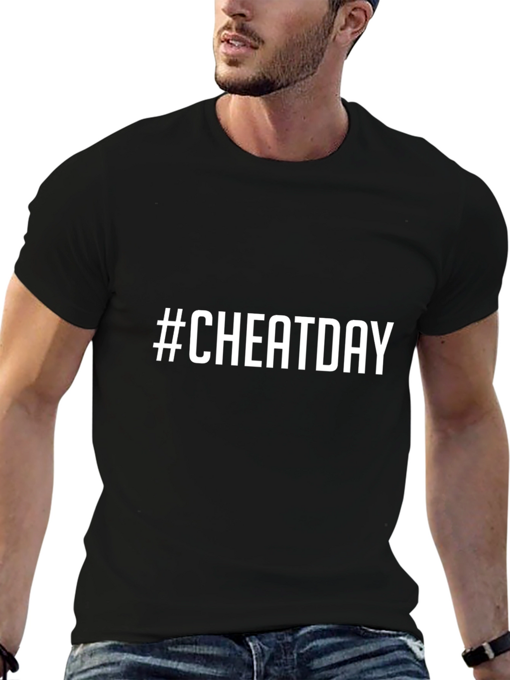 #Cheatday Black T-Shirt