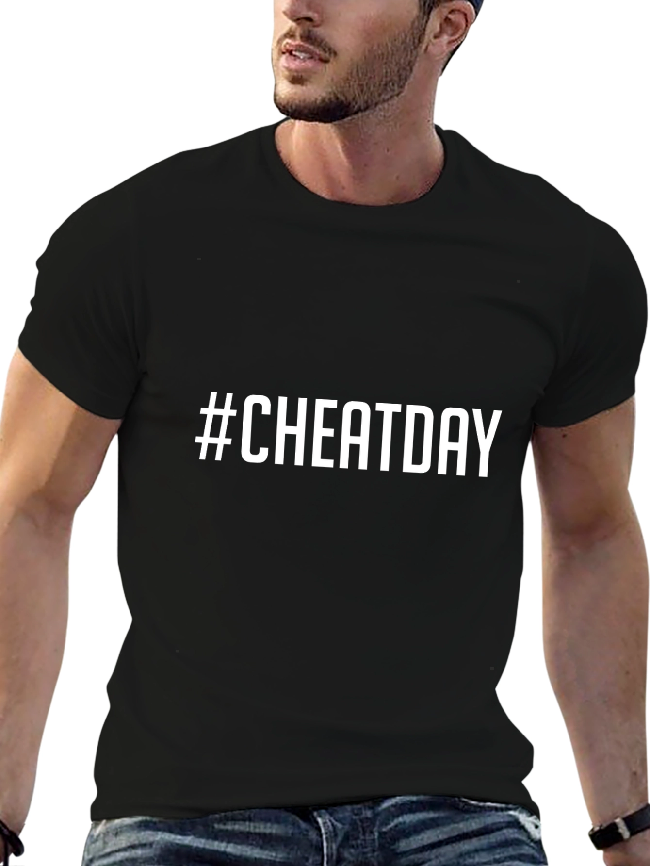 #Cheatday Black T-Shirt