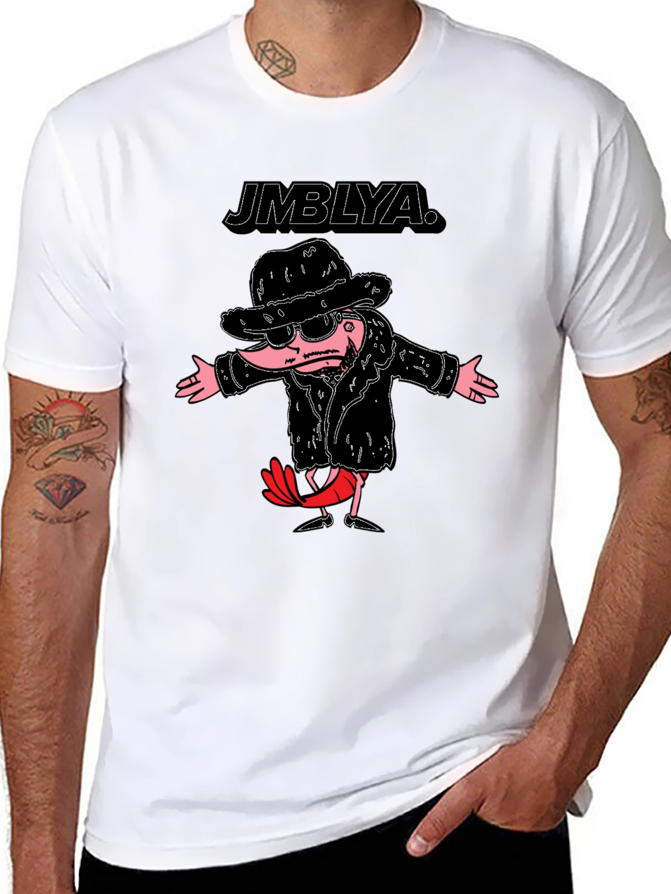 JMBLYA Graphic T-Shirt - Quirky Cartoon Tee