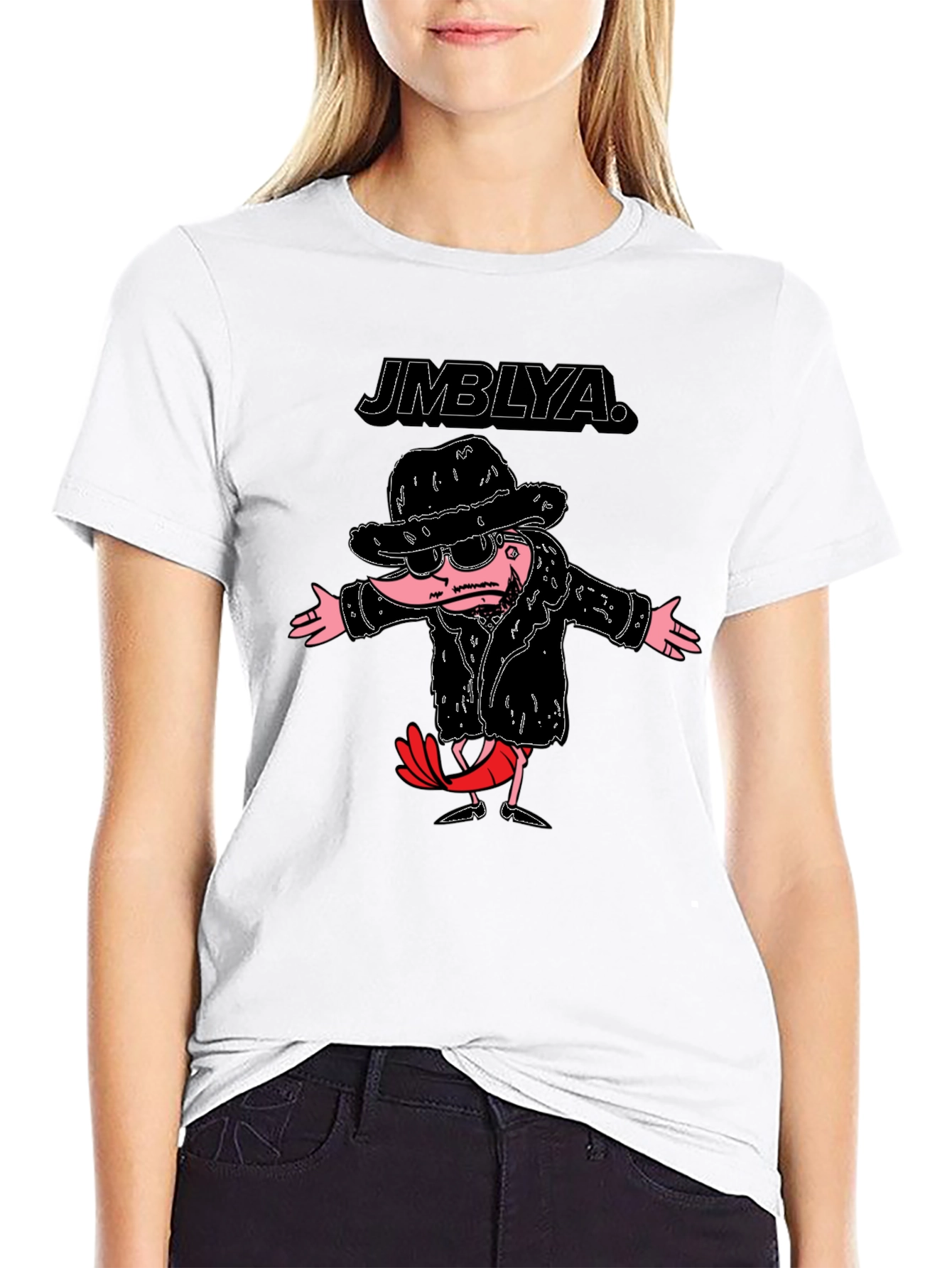 JMBLYA Graphic T-Shirt - Quirky Cartoon Tee