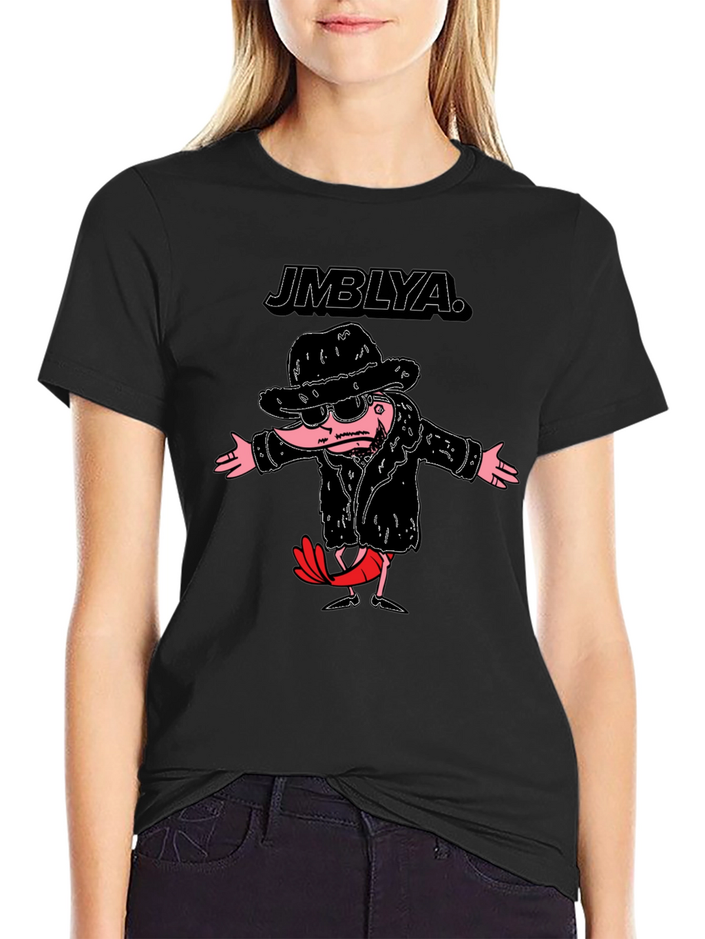 JMBLYA Graphic T-Shirt - Quirky Cartoon Tee