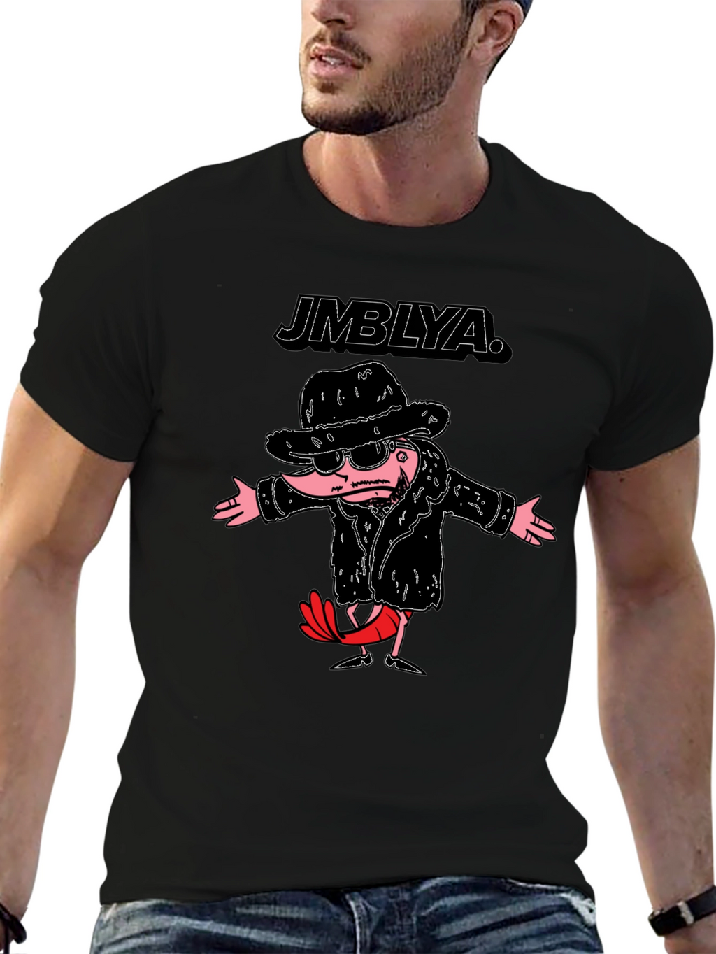 JMBLYA Graphic T-Shirt - Quirky Cartoon Tee