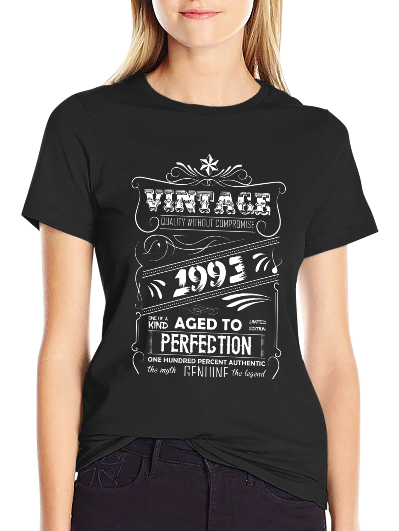 Vintage 1993 Aged To Perfection T-Shirt