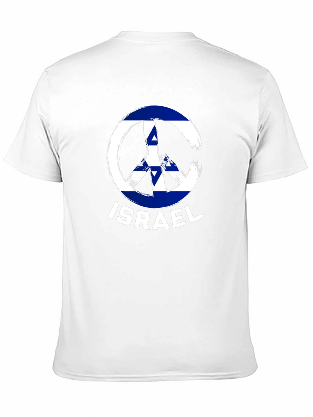 Israel Peace Sign T-Shirt Black