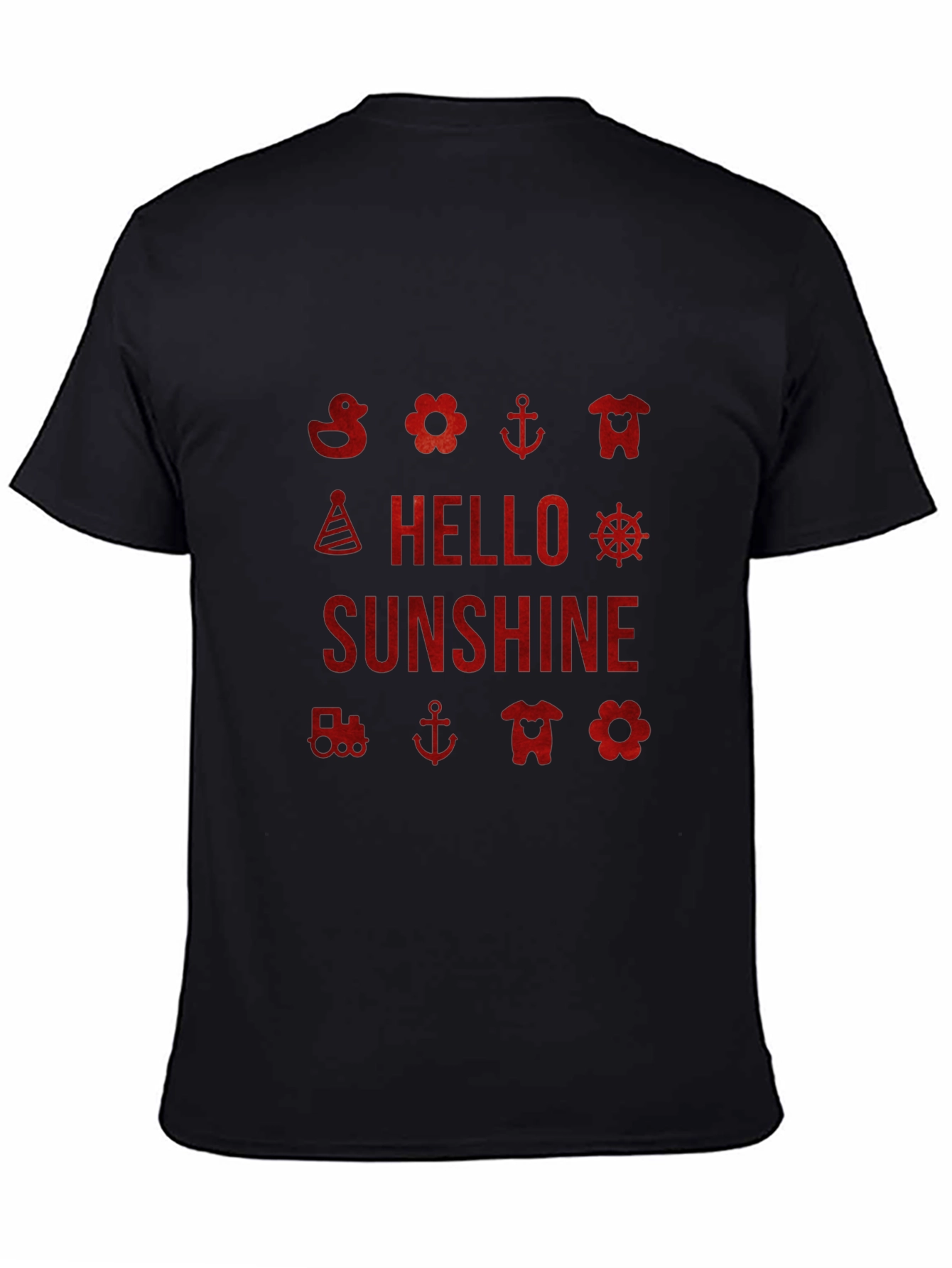 Hello Sunshine Graphic Print Tee