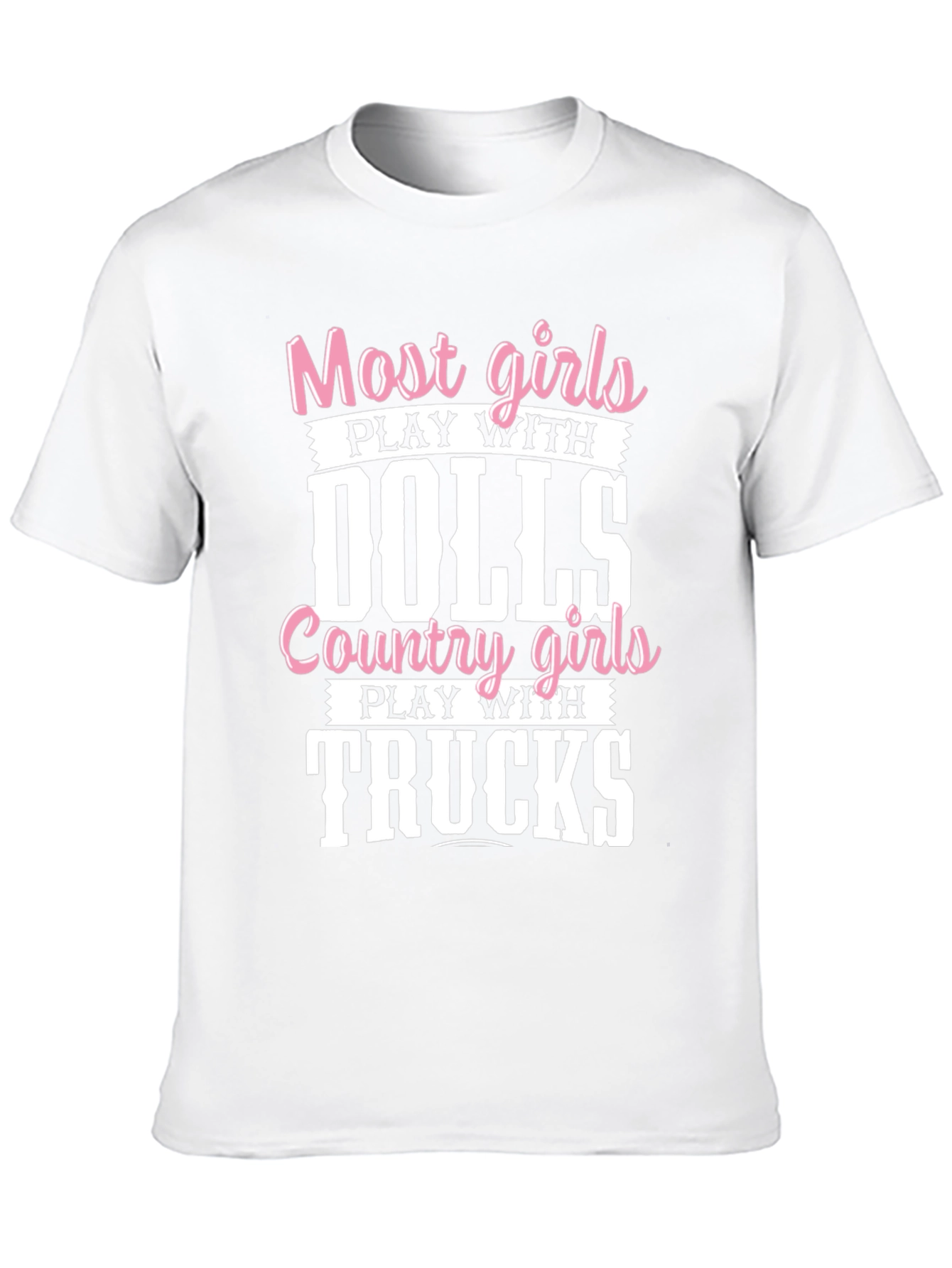 Country Girls Play with Trucks Tee