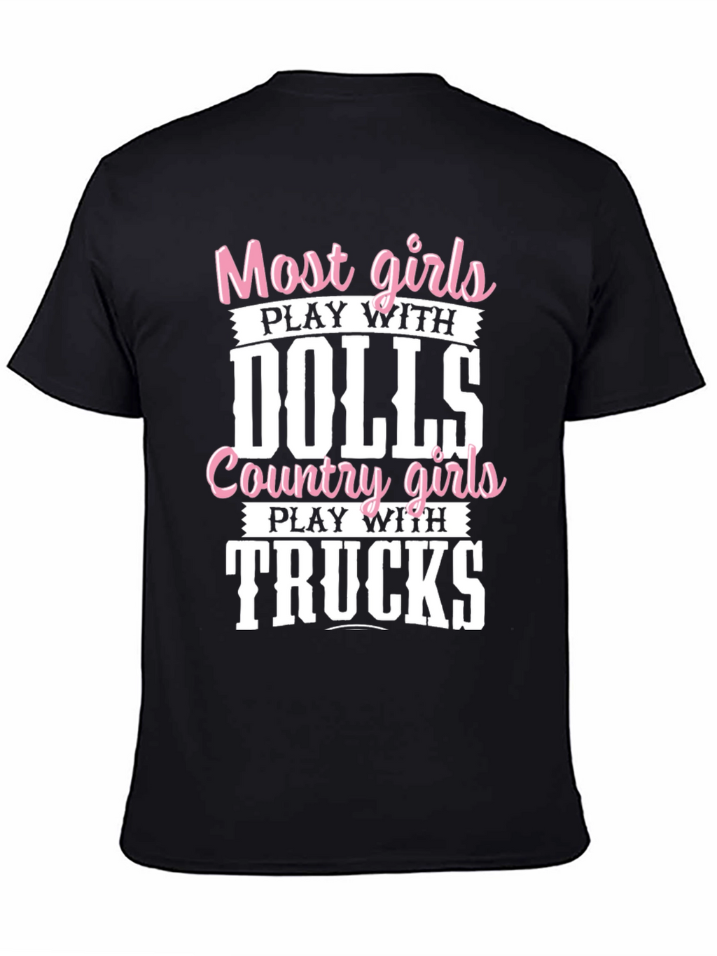 Country Girls Play with Trucks Tee