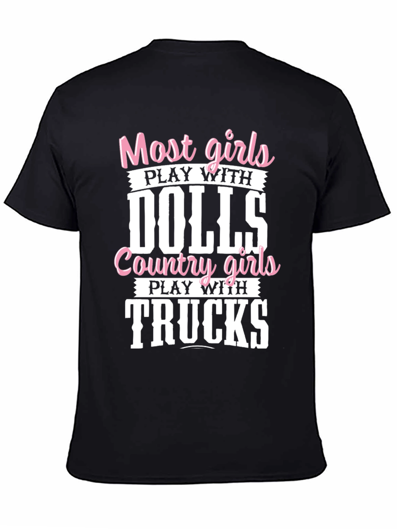 Country Girls Play with Trucks Tee