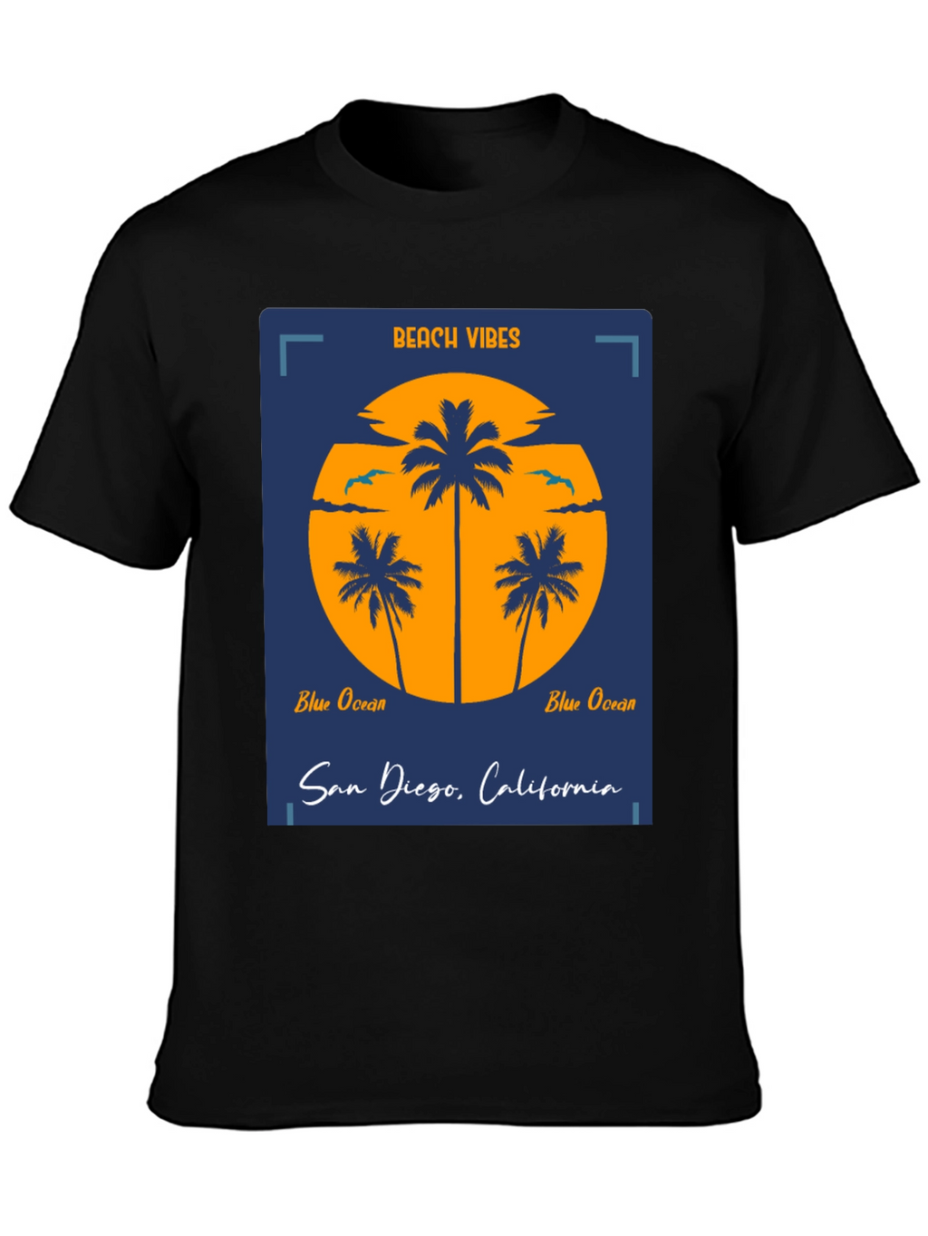 Beach Vibes San Diego Graphic Tee