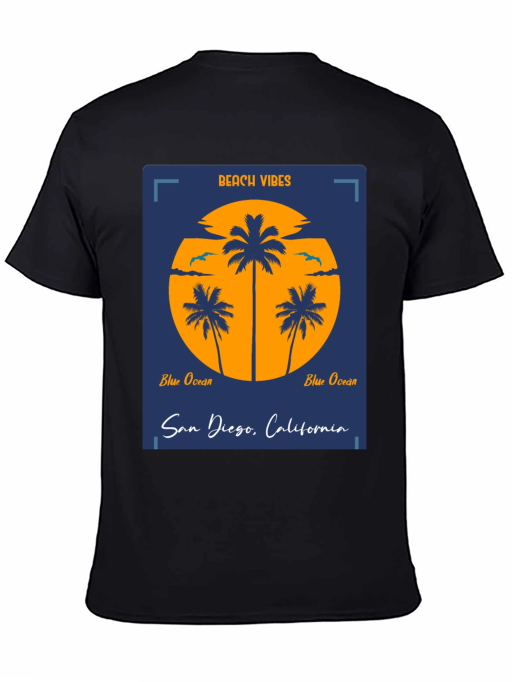 Beach Vibes San Diego Graphic Tee