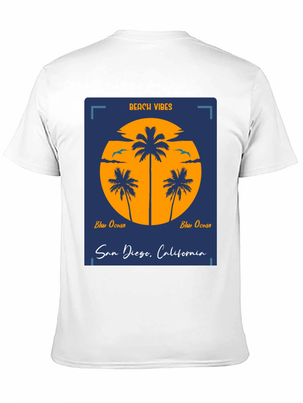 Beach Vibes San Diego Graphic Tee