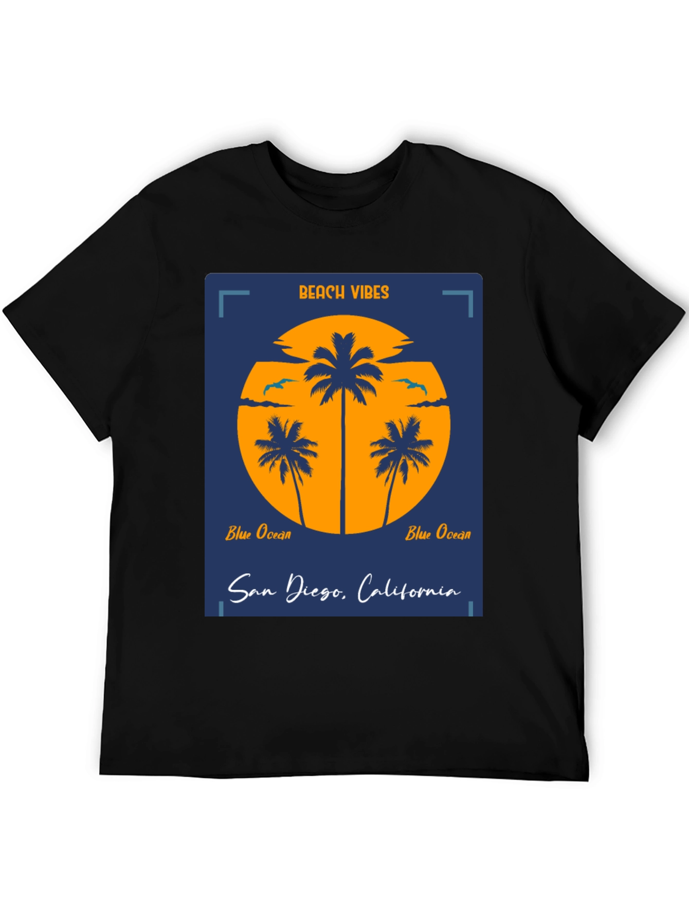 Beach Vibes San Diego Graphic Tee