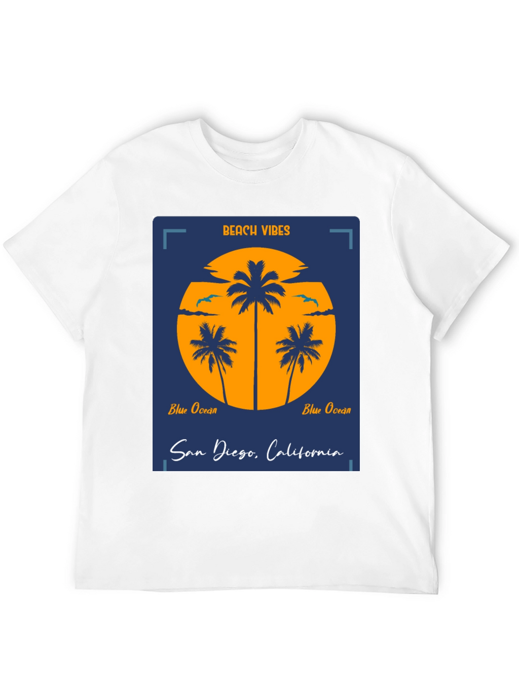 Beach Vibes San Diego Graphic Tee
