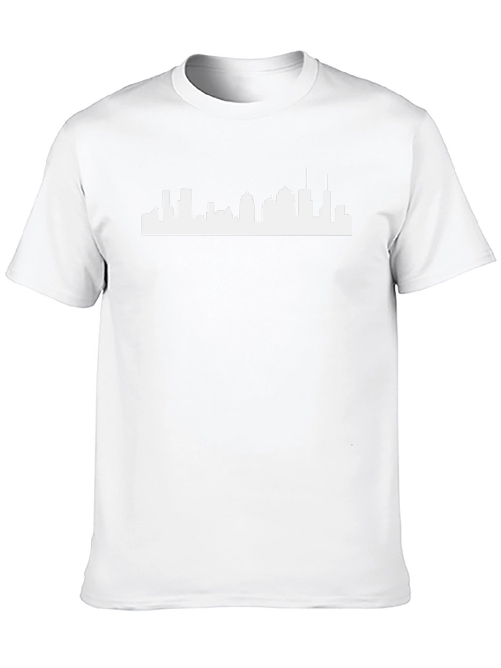City Skyline Graphic Tee - Mens Black T-Shirt