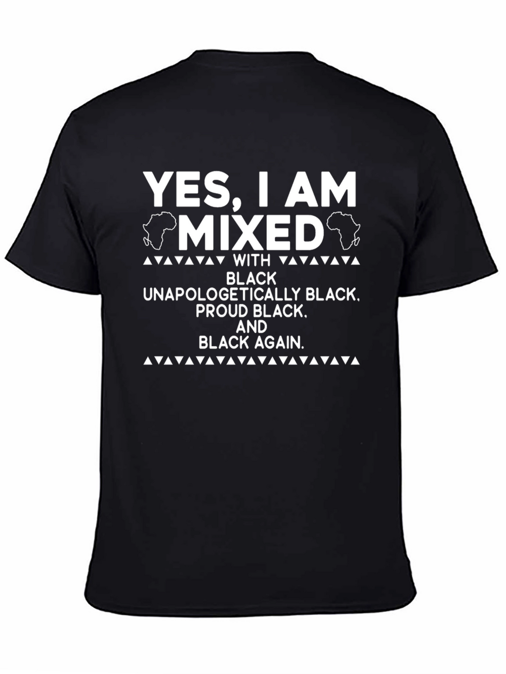 Mixed Black Pride T-Shirt - Unapologetically Black