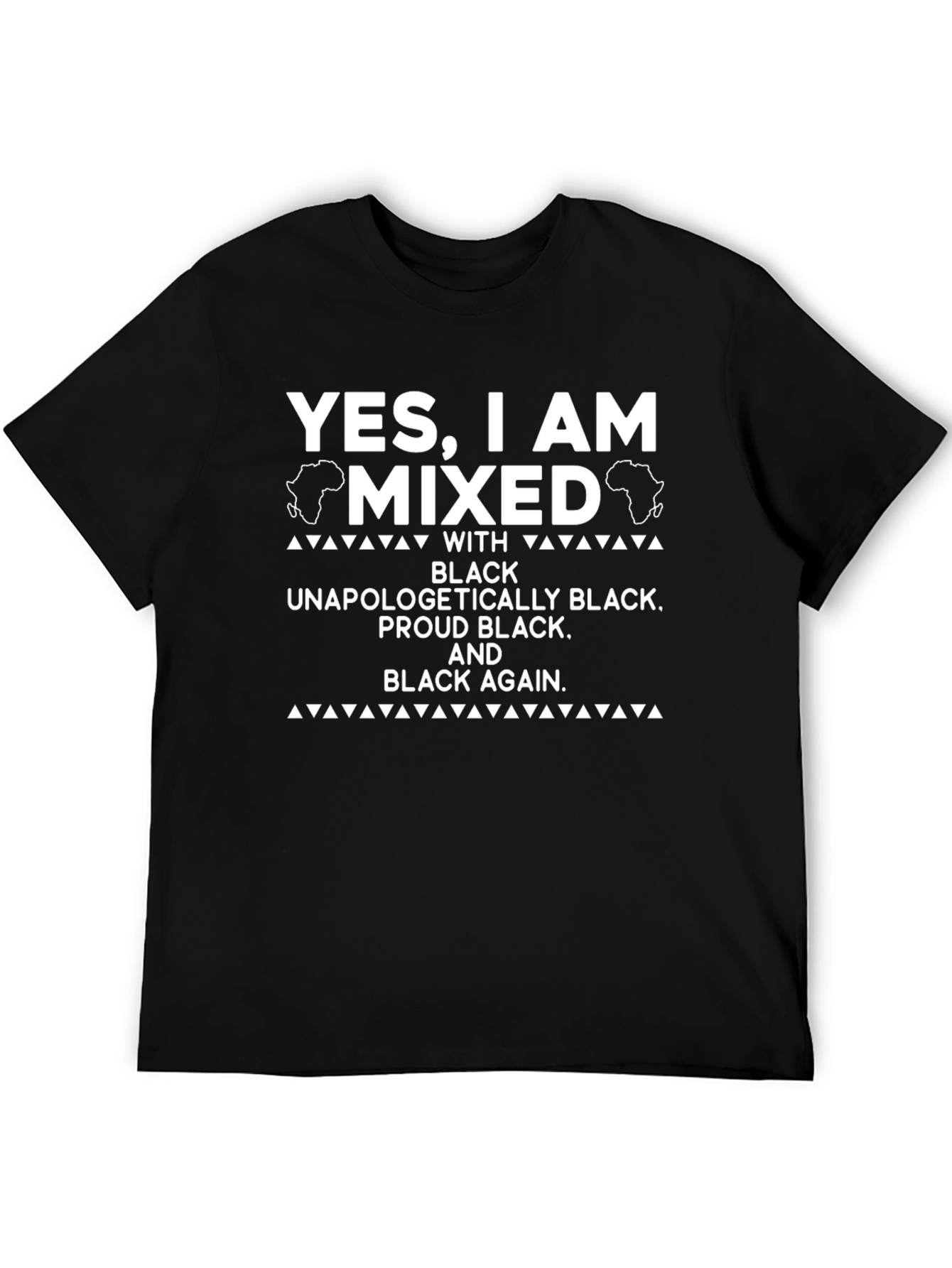 Mixed Black Pride T-Shirt - Unapologetically Black