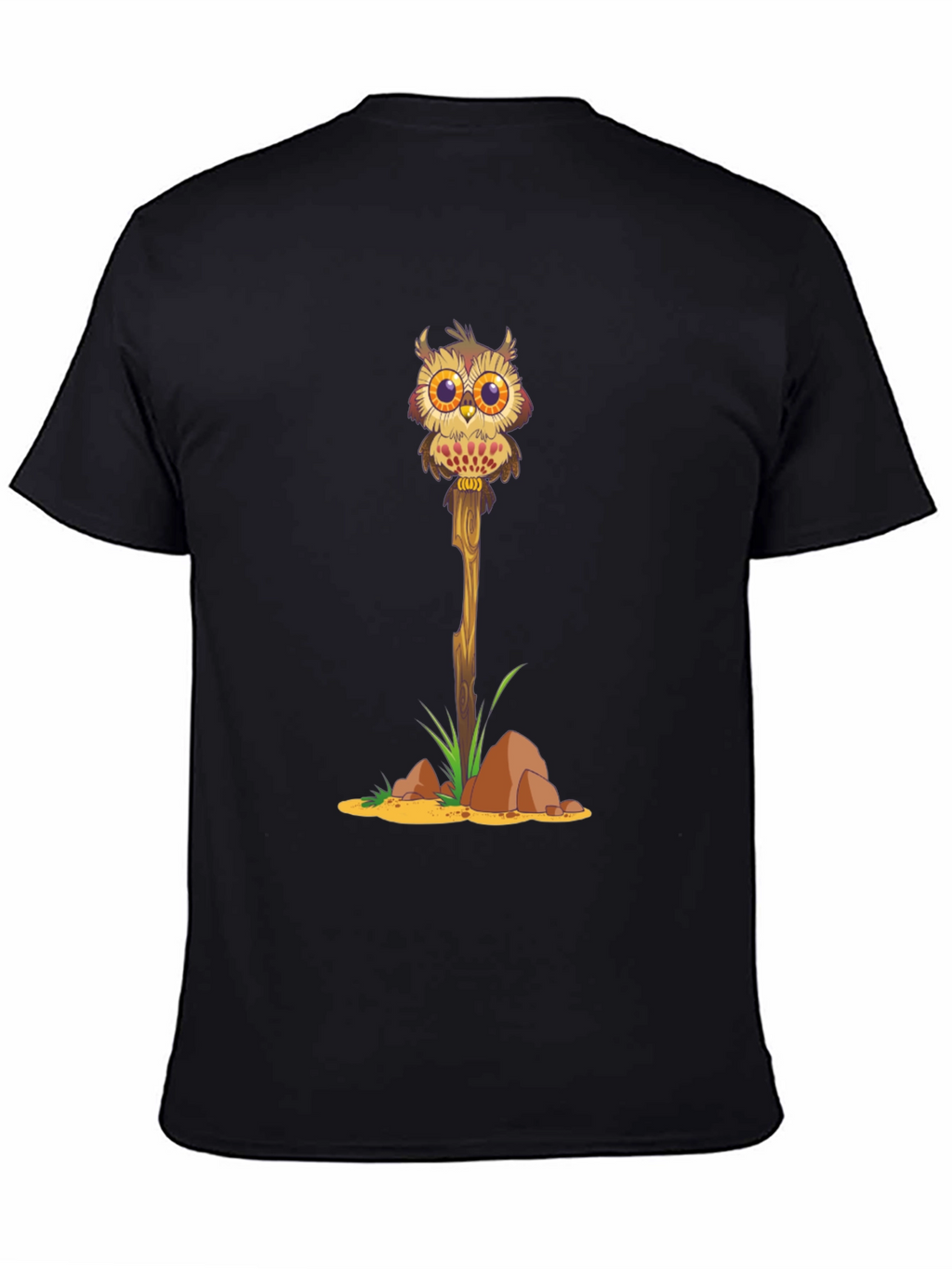 Owl on a Stick Graphic Tee