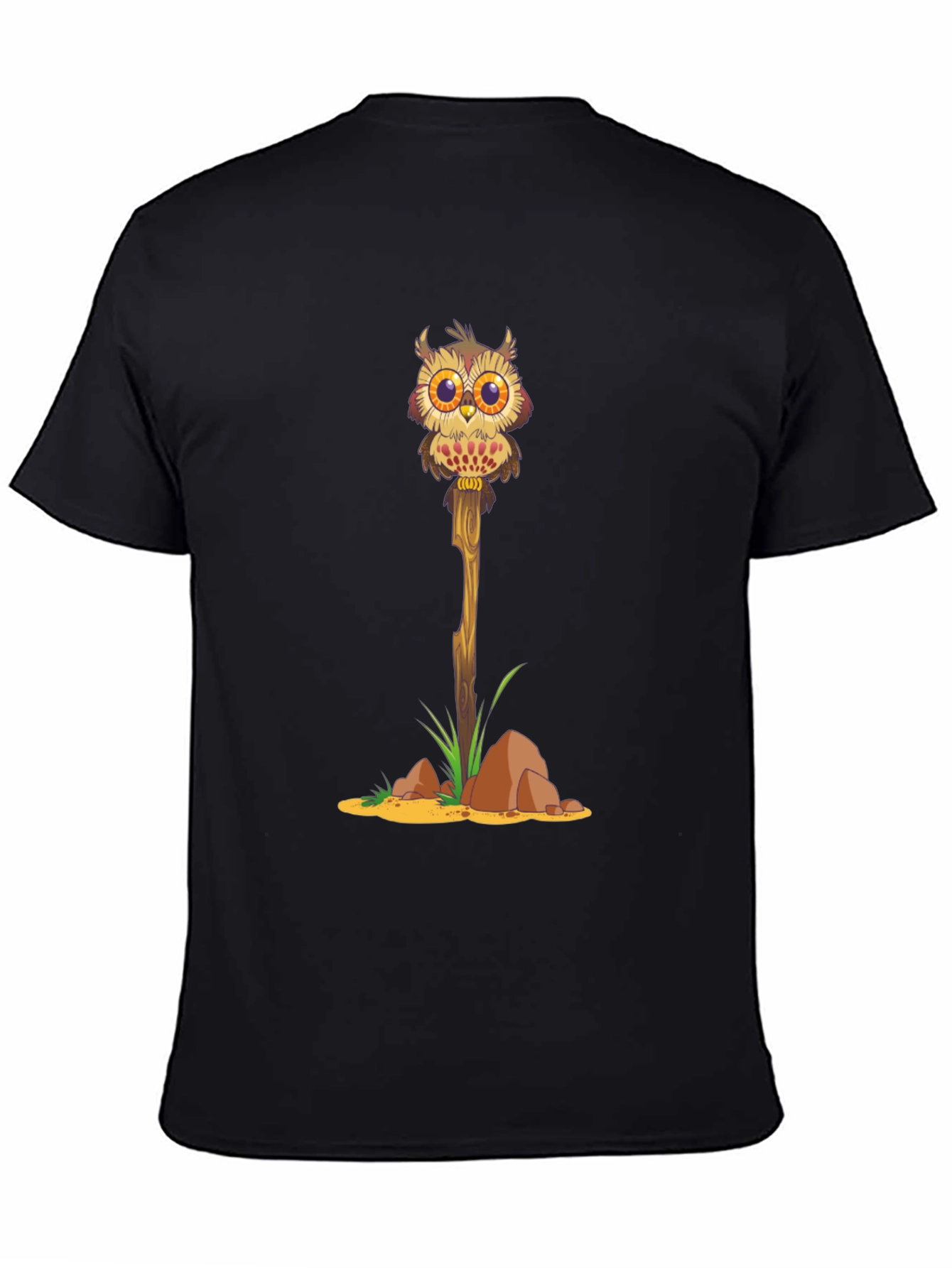 Owl on a Stick Graphic Tee