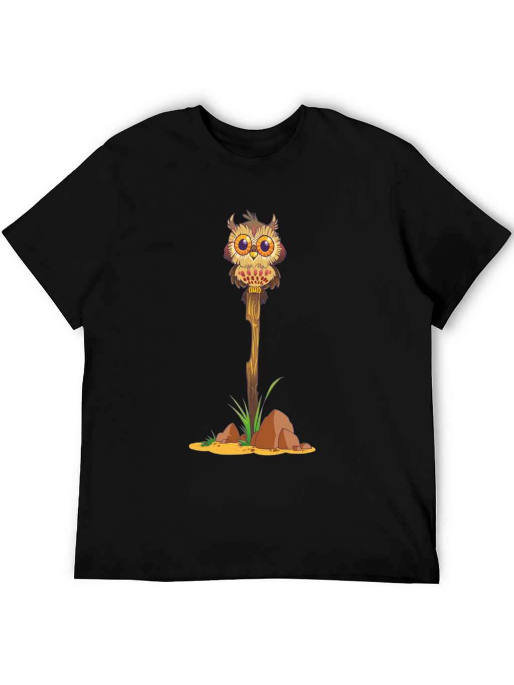 Owl on a Stick Graphic Tee