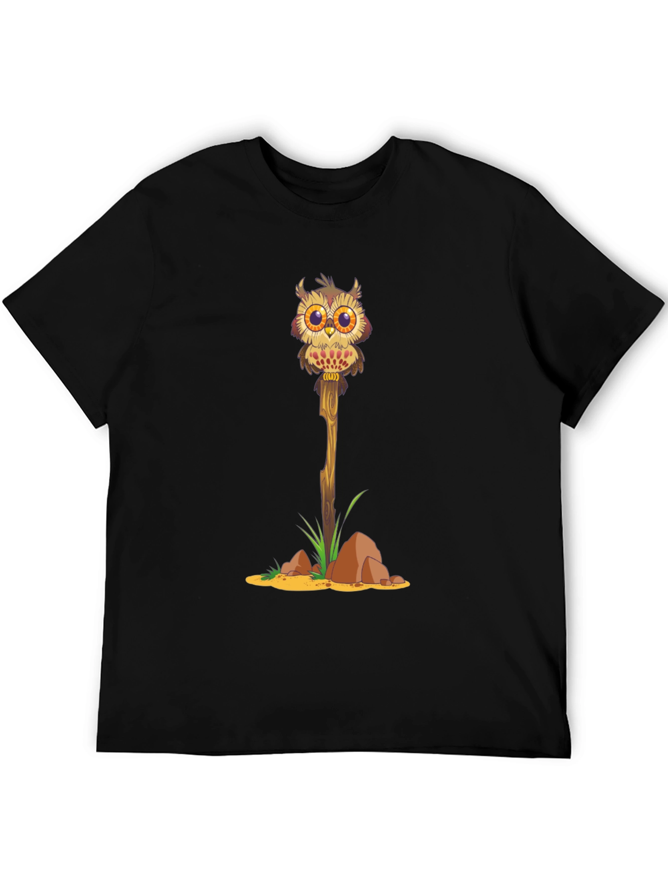 Owl on a Stick Graphic Tee