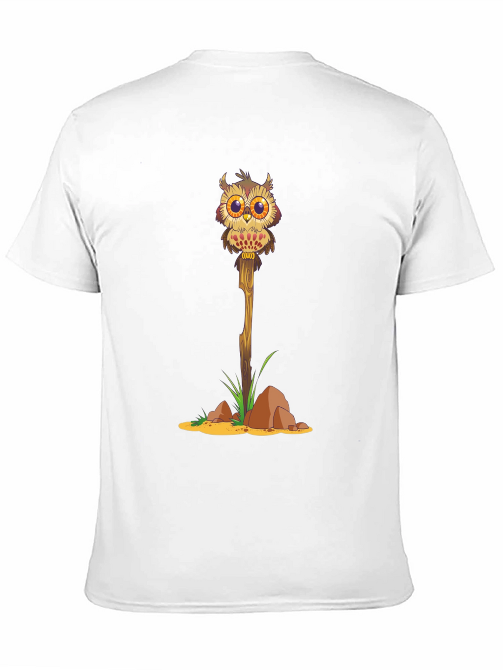 Owl on a Stick Graphic Tee