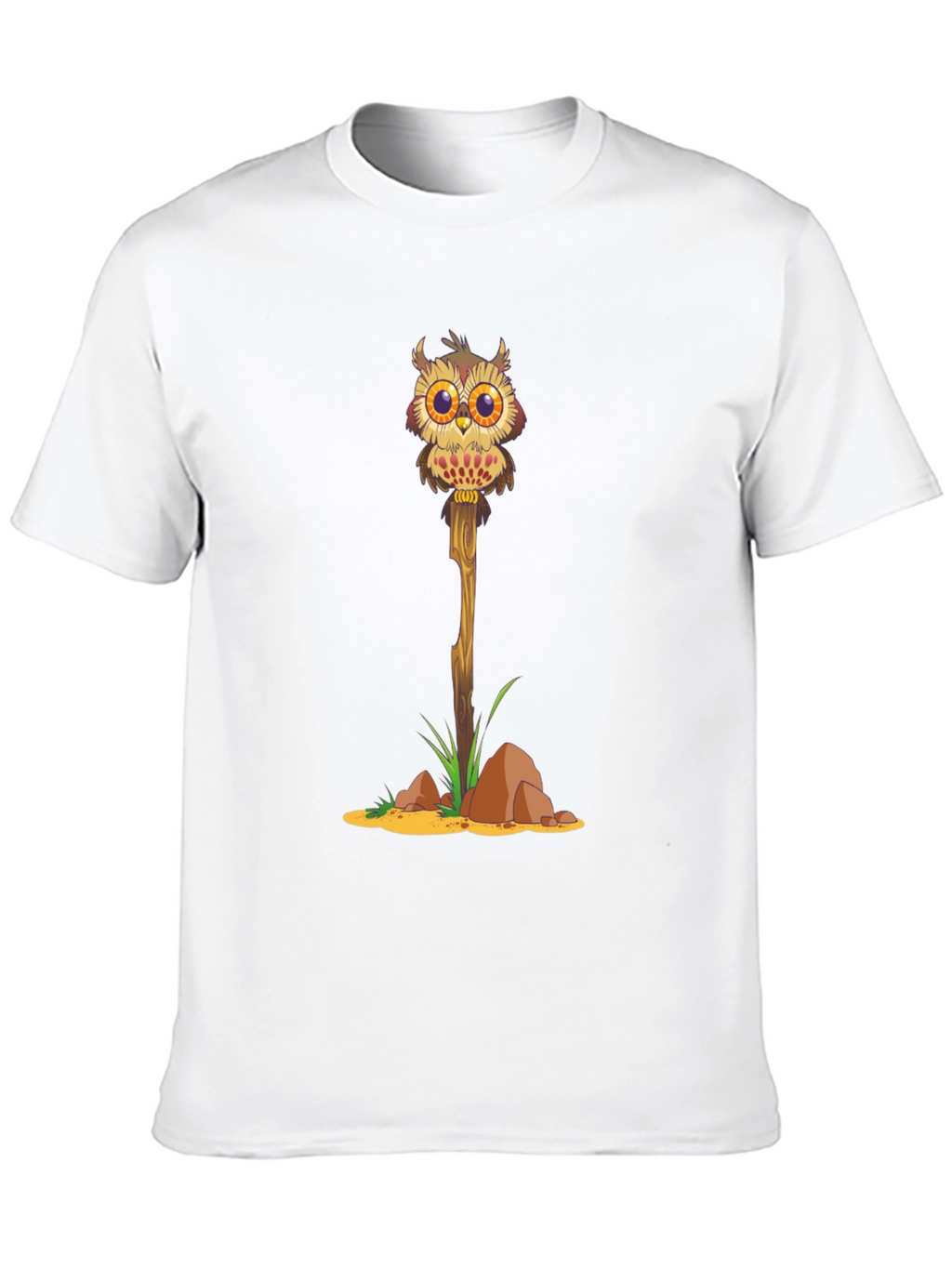 Owl on a Stick Graphic Tee