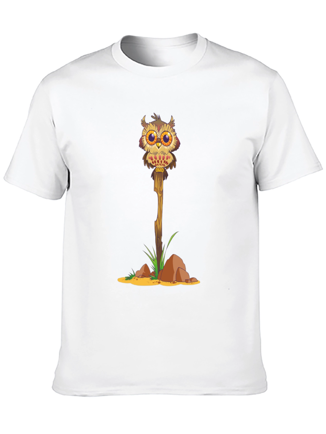 Owl on a Stick Graphic Tee