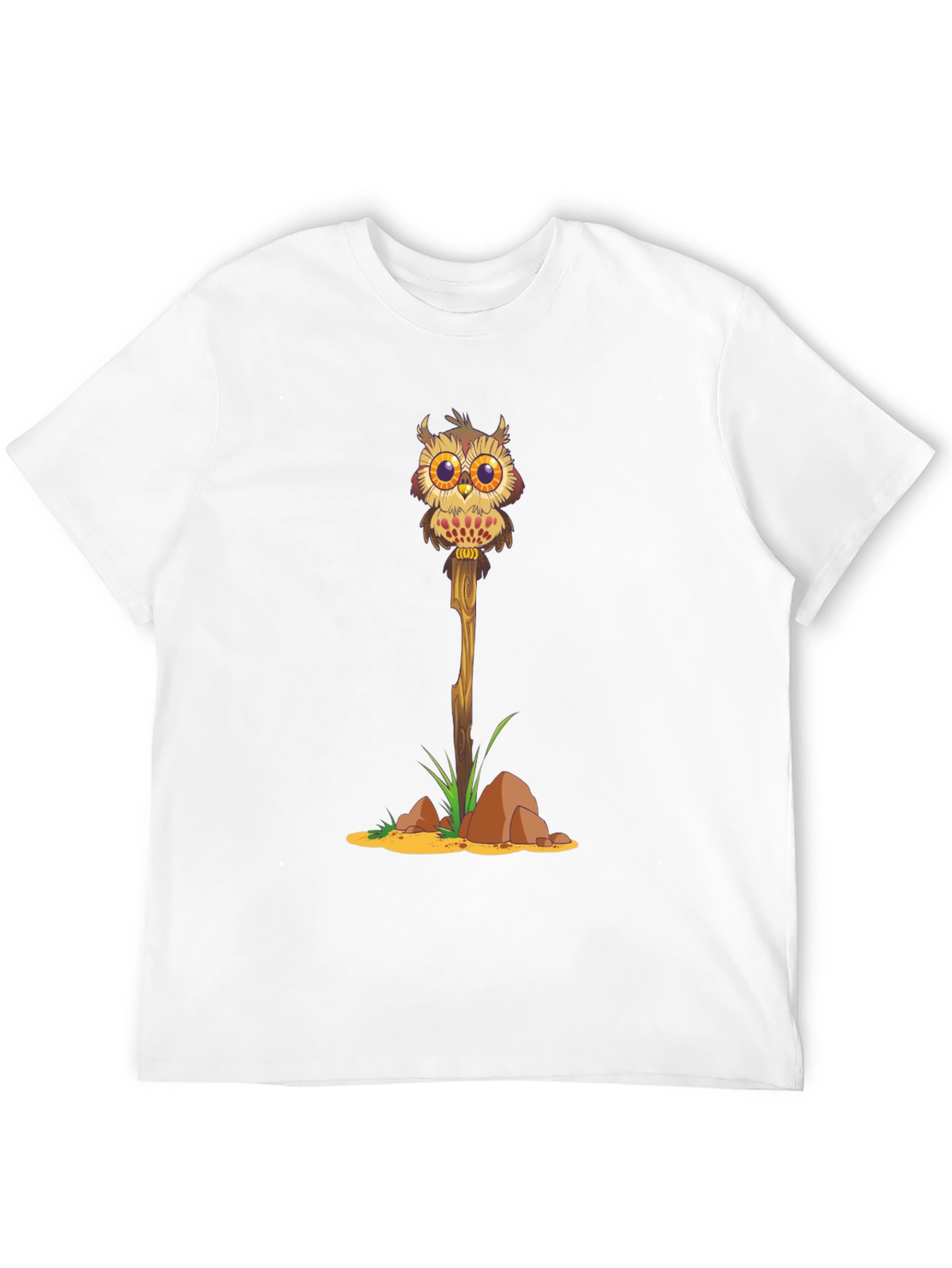 Owl on a Stick Graphic Tee