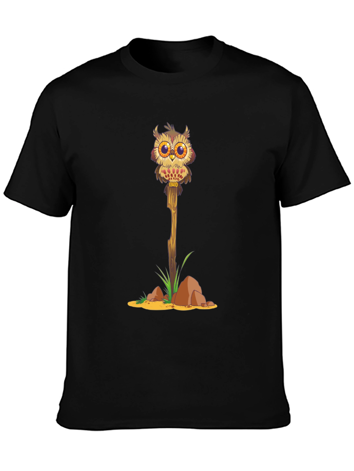 Owl on a Stick Graphic Tee