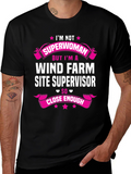 Wind Farm Site Supervisor T-Shirt