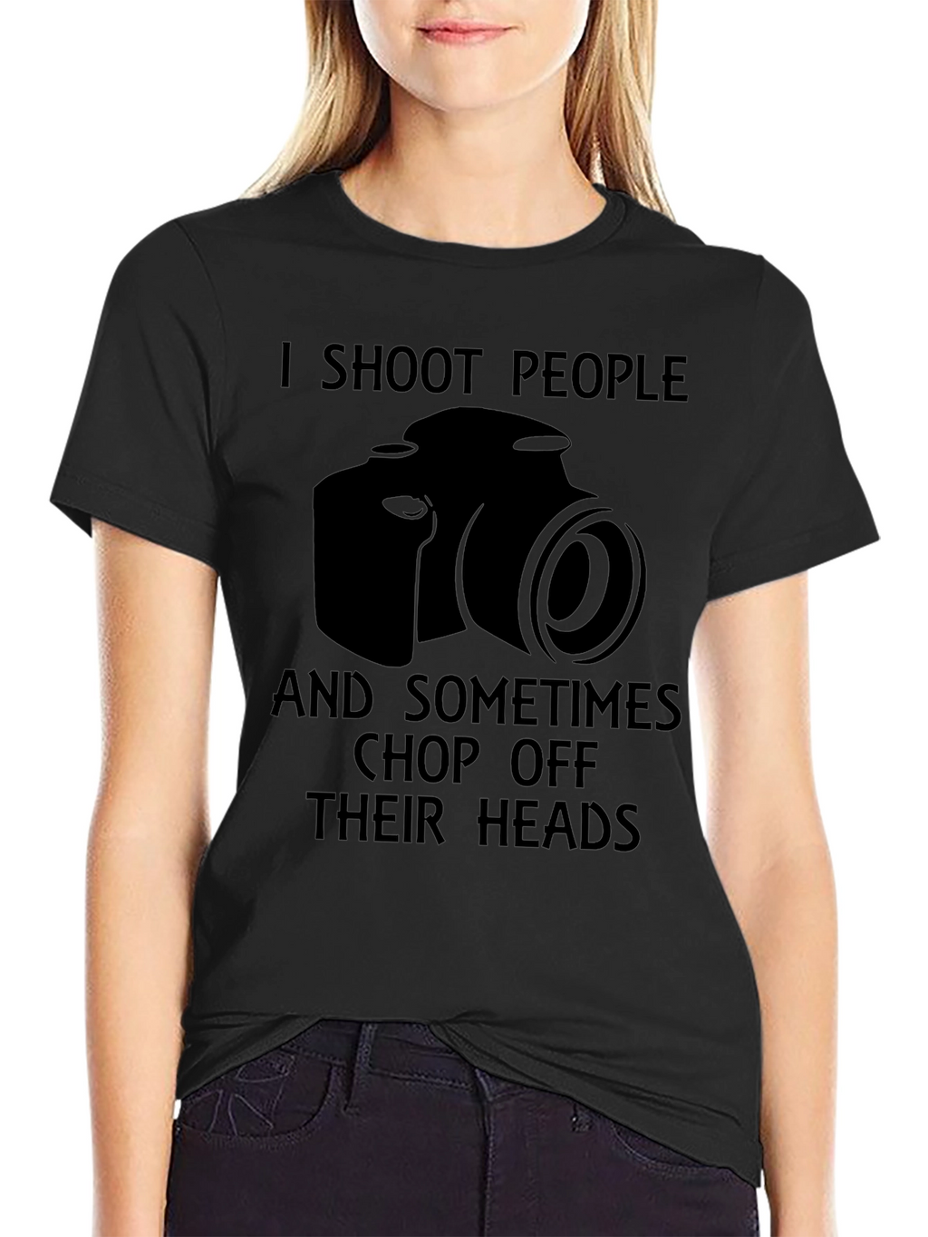 I Shoot People Camera T-Shirt