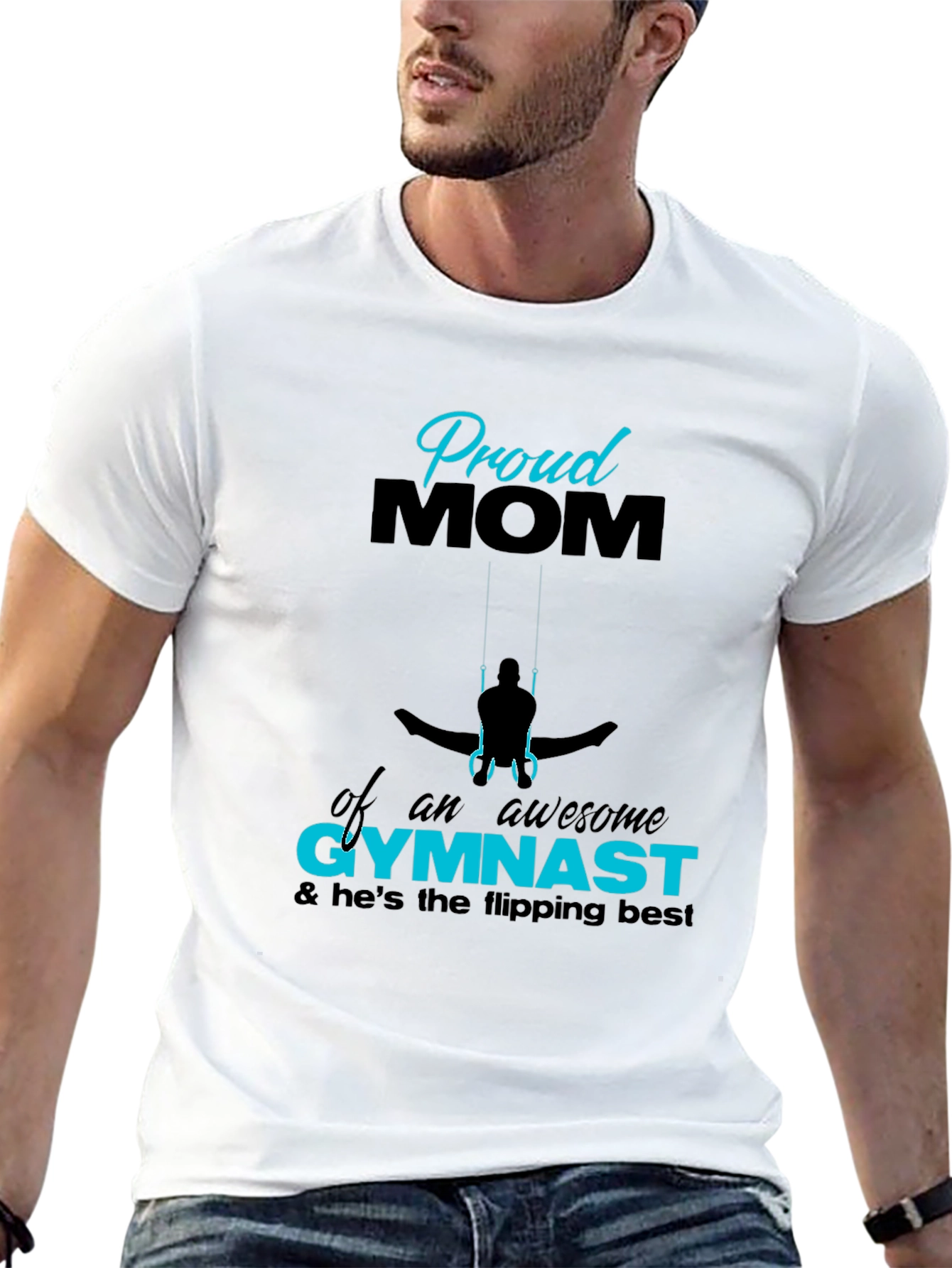 Proud Mom of Awesome Gymnast T-Shirt